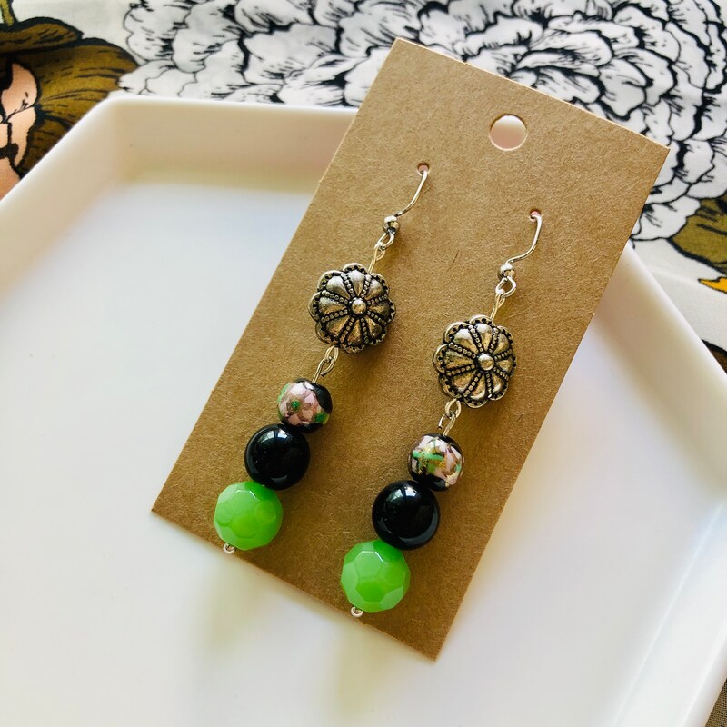 Ceramic flower earrings online